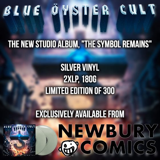Newbury Comics limited silver vinyl edition The Symbol Remains